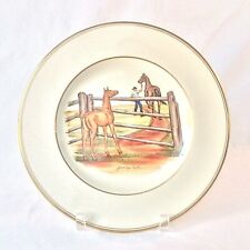 ABERCROMBIE FITCH FOAL HORSE DINNER PL CHARGER 10.75