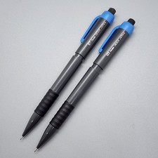 x2 Vintage Pentel QE505 Mechanical Pencil Twist Erase 0.5 Japan TESTED WORKING  picture