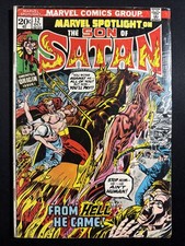 Marvel Spotlight #12 Marvel 1973 1st App & Origin of Son of Satan Good/VG *A3 picture