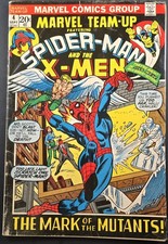 Marvel Team-up #4 Marvel 1972 X-Men VG picture