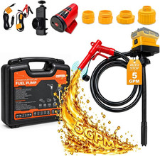 5 GPM Cordless Fuel Transfer Pump with Organizer Box Compatible with Milwaukee 1 picture