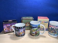 DISNEYANA Convention MUGS Its a Small World-75 Yrs Love Laughter -FAMILY REUNION picture
