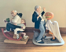 Norman Rockwell Porcelain figurines by The Danbury Mint picture