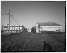 Lansing Michigan 1992 Capital City Airport Vector Construction Club Hangar picture