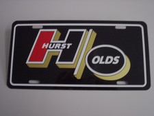 1969 Oldsmobile HURST OLDS license plate tag 1970  1972 1973 1974 1975 Hurst 422 picture