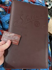 Vintage 2006  Disneyland  Restaurant Menu Holder With Business Card  Disney Rare picture