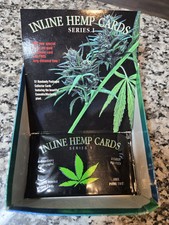 Box & 1 Pack - 1994 InLine HEMP Marijuana Card SERIES 1 Packs Mel Frank Cannabis picture