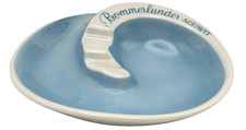 Vintage Bommerlunder Aquavit Ashtray Altenkunstadt Bavaria Swirl Wave *Read picture