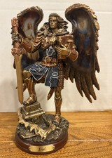 ARIEL: LION OF GOD Bronze Archangel Bradford Exchange picture