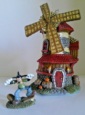 Hawthorne Village Disney Halloween Harvest Village Max Goof's Haunted Windmill picture