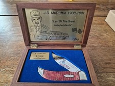 Case Knife - J.D. McDuffie 1938-1991 Last of the Great Independents + Box picture