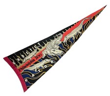 Vintage Philadelphia Zoo Ghostly Gator Pennant Leucistic Alligator Exhibit 1991 picture