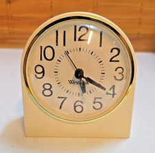 Vintage Westclox Spring Wound Alarm Clock; Works picture