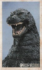 Vintage Godzilla Menko Card TOHO TOHOEIGA Japanese Kaiju Monster 23273 picture