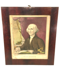 George Washington 1st President of the United States Lithograph D W Kellogg picture