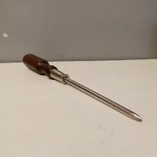 Vintage Stanley Screwdriver 64-273 Wood Handle BRAND NEW OLD STOCK picture