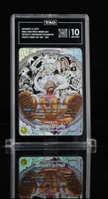Bandai One Piece Monkey D. Luffy EB04-061 Secret Rare Alt Art Holo Graded EN picture