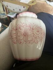 Vintage Beautiful Vestal Made In Portugal 530 Pink Vase picture