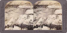Stereoview Cards - Uncommon - Estate -Quen of Cataracts American Falls, 1901 picture