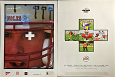 2001 NCAA Football 2002 EA Sports Sony PlayStation 2 PS2 VTG 2pg Print AD picture
