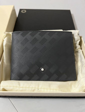 Montblanc Extreme 3.0 Black Leather Wallet 6CC Bifold Men’s Luxury Gift - NIB picture