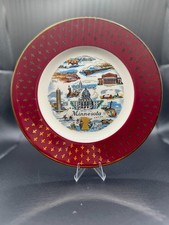 Vintage Minnesota Souvenir Plate 7” (Cavalier Eggshell) Homer Laughlin - RARE picture
