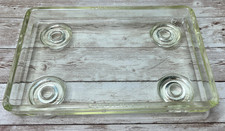 VTG Electrical Storage Battery ESB Co. No.5 Uranium Glass Insulator Tray 10x6.5 picture