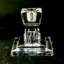 WATERFORD METROPOLITAN CANDLE HOLDER, Cut Lead Crystal 4