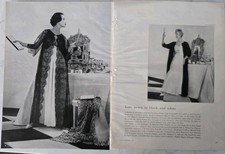 1958 Women's Vanity Fair Gowns Negligee Peignoirs Vintage Photo 2 Page Ad  picture