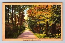 Franklin OH-Ohio, General Scenic Greetings, Antique Vintage Postcard picture