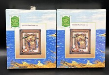 2 Turtle Creek Bay Wooden Collectibles Wooden Photo Frames Fishing Pole Design picture