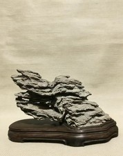 natural chinese Suiseki Bonsai Ying stone-- Cliff Layers-chinese art stone picture