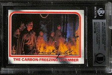Norman Reynolds Signed Signed Topps 1980 ESB STAR WARS #93 BECKETT picture