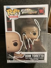 VIN DIESEL Signed “Dom Toretto” Funko Pop Fast & Furious Funko Pop #1993 W/COA picture