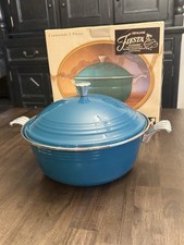 Fiesta 7 Qt Dutch Oven Juniper NIB Original Box NEW OLD STOCK/NEVER USED picture