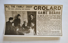 1901 Crolard Combination Game Board Advertisement Ed. F. Carson South Bend, Indi picture