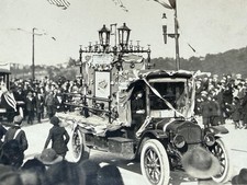 Pittsburgh Valve & Fittings Co. Barberton, OH Parade Float 1920s Snapshot Photo picture