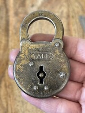 Vintage Old 9465 Yale Padlock Lock No Key picture