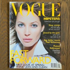 Vogue 1996 January Issue British Vintage Magazine picture