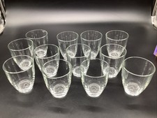 1 Dozen (12) Clear JUICE Drinking Tumblers Glasses 3-1/2
