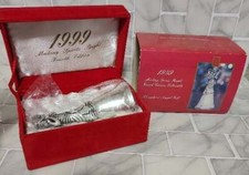 Madison Avenue 1999 Silverplate Angel Bell Making Spirits Brights New NIB picture