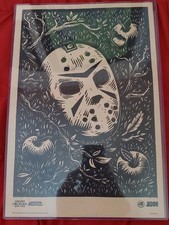 SDCC 2025 EXCLUSIVE Jason Universe  12x18” Art Sweet Revenge Attack Peter Rare picture
