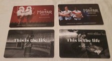 BELLAGIO Hotel & Casino Las Vegas MAYFAIR SUPPER CLUB & FOUNTAINS Room Key Card picture