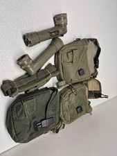 VTG US Military Surplus ALICE LC-2 Gear Lot - Angle Head Flashlights Pouches picture