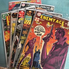 STAR-SPANGLED WAR STORIES lot 141 142 154 (Origin) 159 161 UNKNOWN SOLDIER 220 + picture