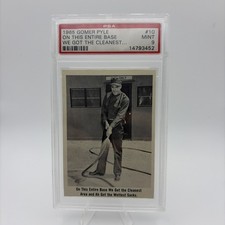 1965 Fleer Gomer Pyle #10 On This Entire Base We Got The Cleanest picture