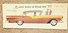 1957 Ford Sales Brochure All Models/ Original picture