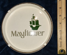 Vintage Mayflower Transit Moving Company Heavy Ceramic Advertising Ashtray picture