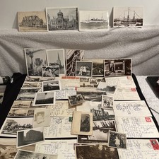 Job Lot of Vintage postcards Ephemera  - B&W photos ECT bundle #1 picture