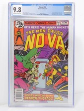 1979 Nova #24 CGC 9.8 Marvel Comics Diamondhead Cameo Comet Crime-Buster App picture